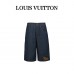 1V Cotton Chambray Shorts