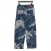 1V Damier Denim Skate Pants