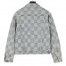 1V Damier Classic Denim Jacket