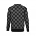 1V Damier Wool Crewneck