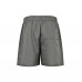 1V Drawstring Jacquard Silk Blend Shorts