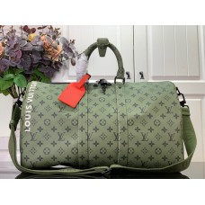 1V Keepall Bandouliere 50 Monogram Leather (High Quality)