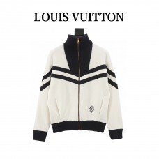 1V Knitted Cotton Sailor Blouson