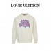 1V Print Cotton Sweatshirt