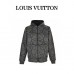 1V Reversible Double Face Wool Hooded Blouson