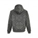 1V Reversible Double Face Wool Hooded Blouson