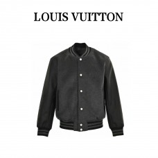 1V Wool and Leather Jacket