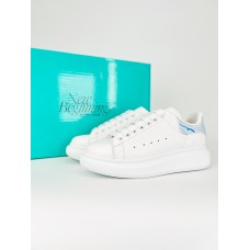 MQ Oversized Sneaker - White/Blue/Purple