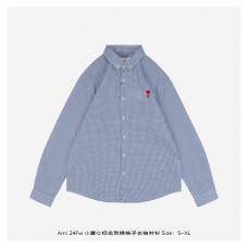 Ami Paris - Blue Checked Shirt