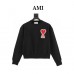 AMI Crewneck Cotton Sweatshirt