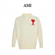 Ami de Coeur Wool Crewneck Sweater