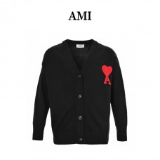 Ami Paris Wool Cardigan