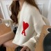 Ami Paris Wool Cardigan