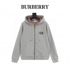 BR Check Zip Hoodie