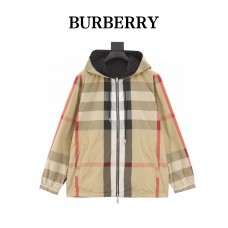 BR Reversible Check Hooded Jacket