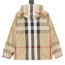 BR Reversible Check Hooded Jacket