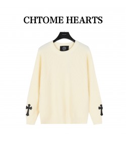 CHS Cross Waffle Pullover Sweater