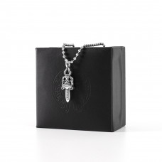 CHS Dagger Pendant Ball Chain Necklace