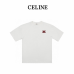 Celine Embroidered Logo T-shirt