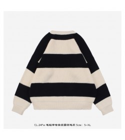 Celine Stripe Wool Sweater