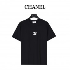 Ch*nel CC Embroidered T-shirt