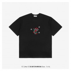 CNL Embroidered CC Rose T-shirt