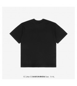 CNL Embroidered CC Rose T-shirt