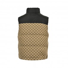 GC GG Canvas Puffer Vest