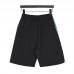 GC GG Canvas Shorts With Webbing