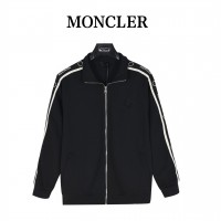 Moncler Logo Zipper Jacket With Web