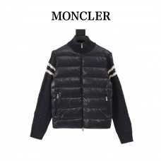 Moncler Padded Wool Zip-up Cardigan