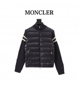 Moncler Padded Wool Zip-up Cardigan