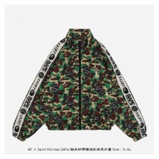 Saint Michael x Ape Printed Nylon Track Jacket