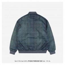 Saint Mxxxxxx Print Bomber Jacket