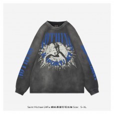 Saint Michael Print Sweatshirt