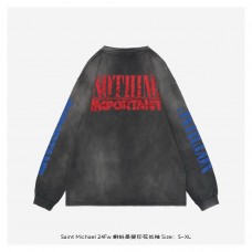 Saint Michael Print Sweatshirt